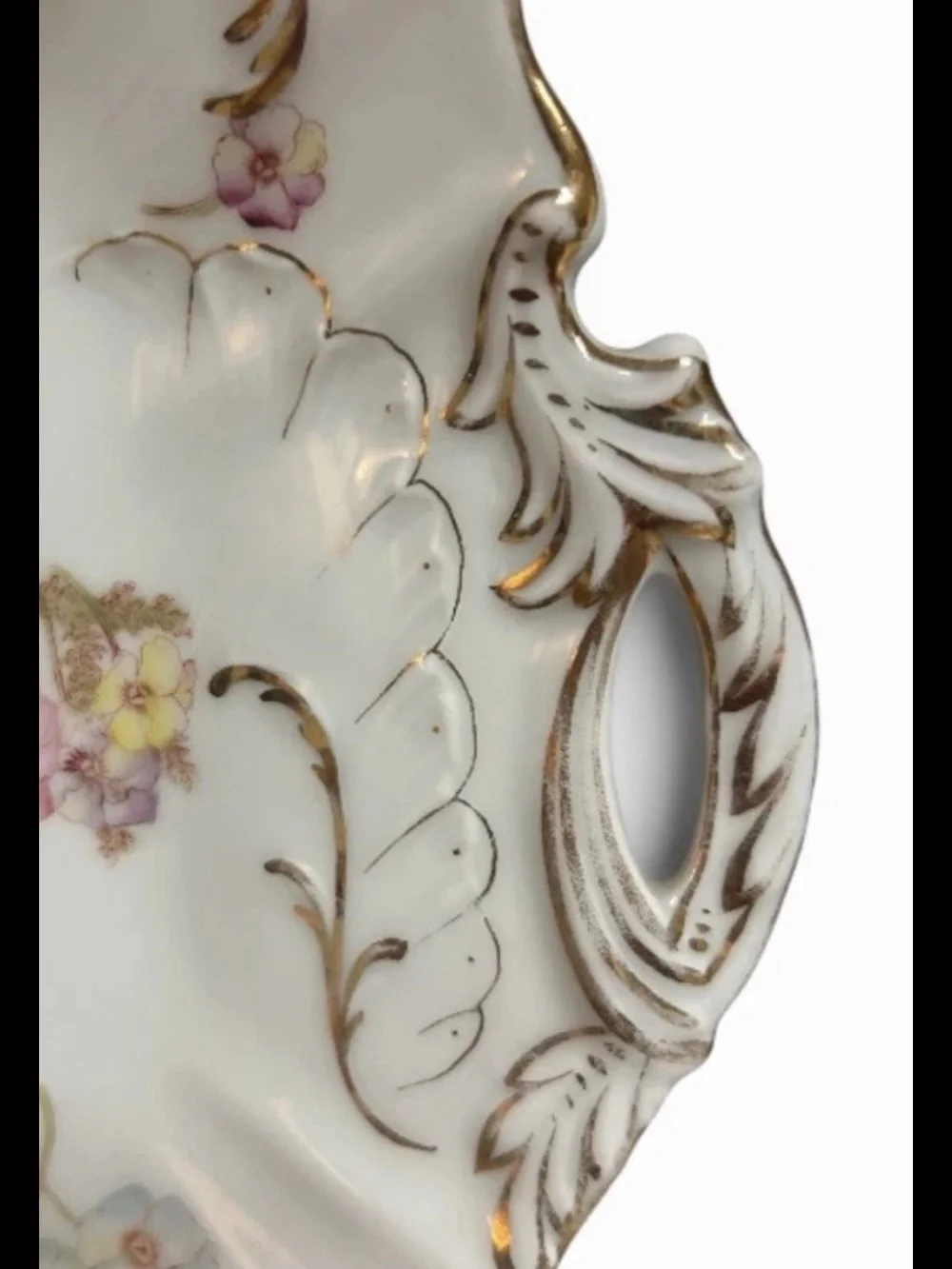 Antique W.W. Allen Penacook NH Serving Dishes Set Of 2 Transferware Germany